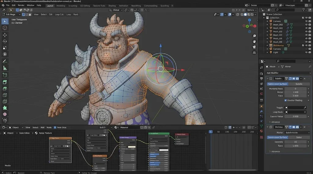 Blender操作イメージ