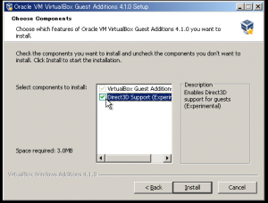 3D Supportにチェックができた 3D Supportにチェックができた