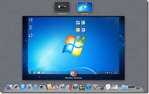 Parallels Desktop 7 in Mission Control