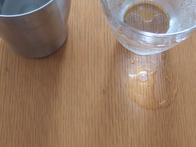 水滴の差は一目瞭然