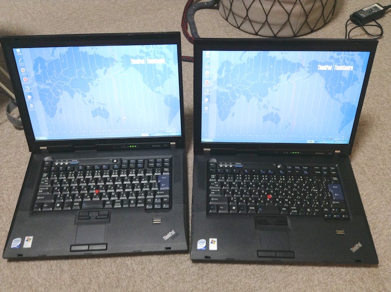 ThinkPad 2台