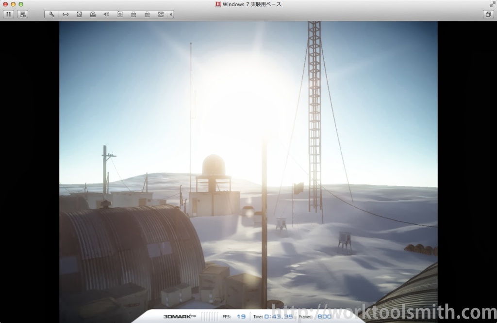 VMware Fusion BenchMark006