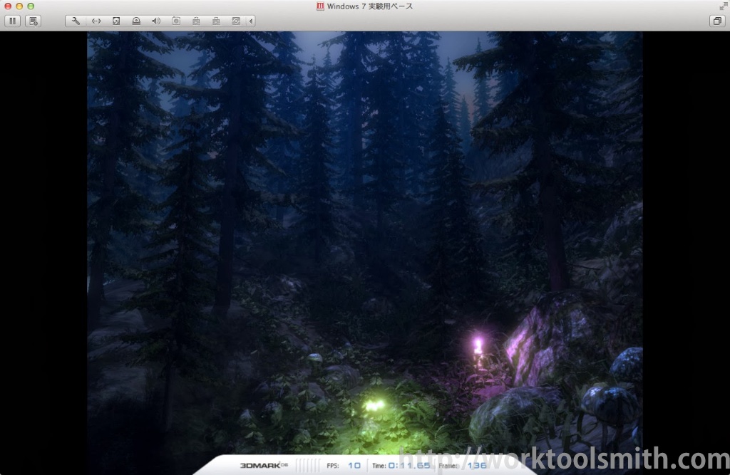 VMware Fusion BenchMark020