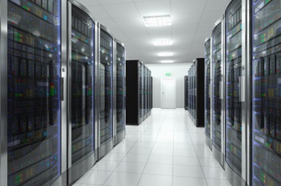 Server room in datacenter