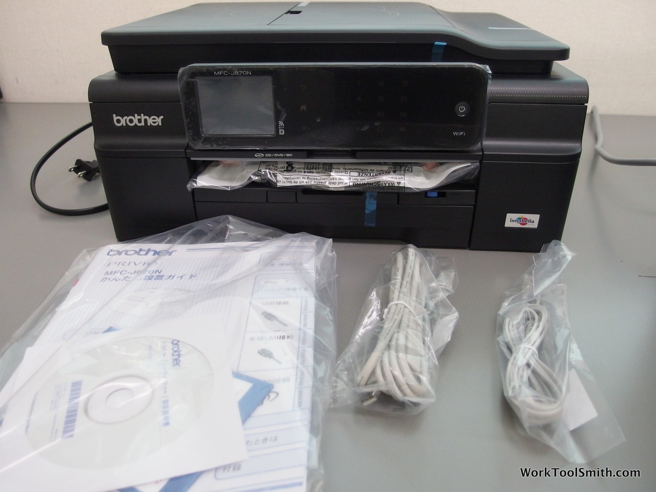 MFC-J870N 外観付属品