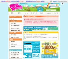 ムームードメイン表示