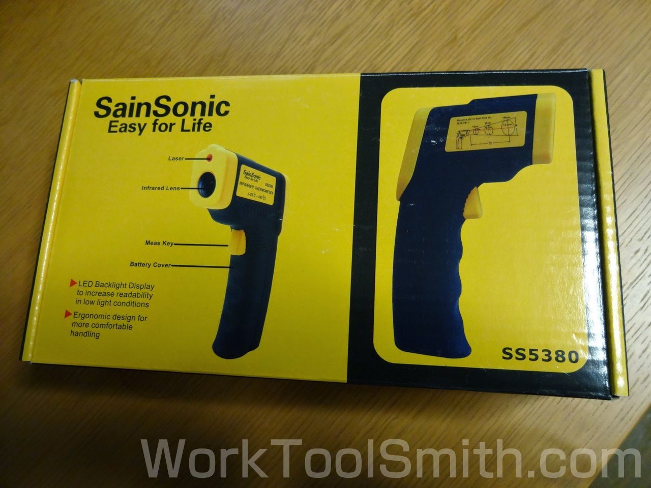 SainSonic 赤外線温度計 001