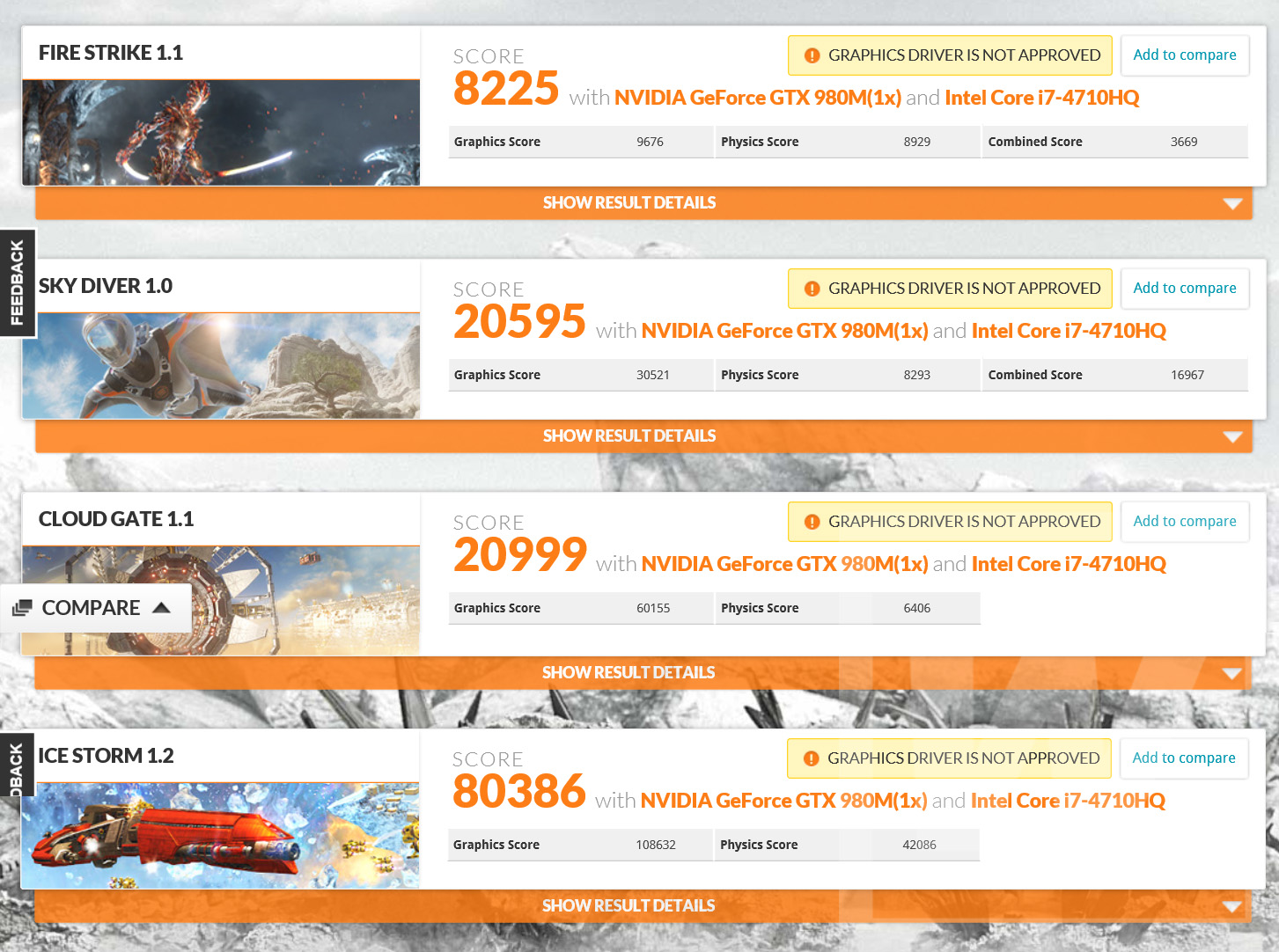 Alienware 15 3DMark