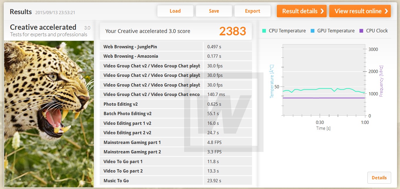 xps13 FHD PCMark8