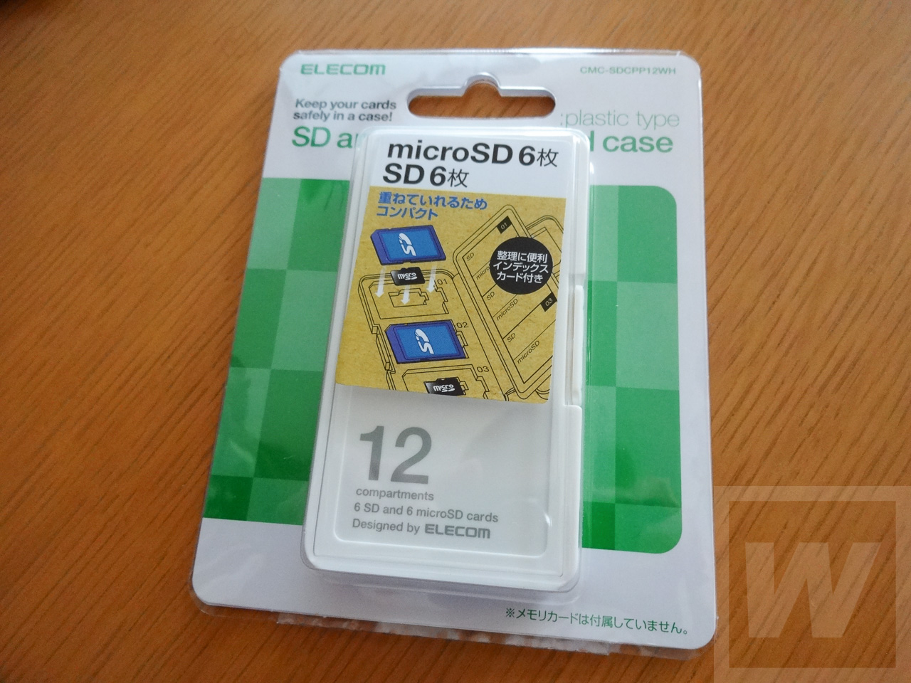 ELECOM SDカード入れ Review 001