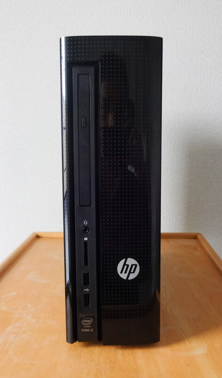 HP Slimline 450-120JP Review 003