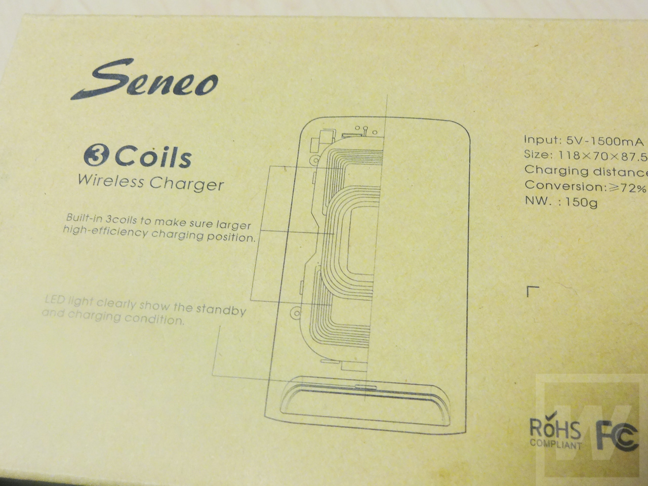 SENEO ワイヤレス充電器 Review 002