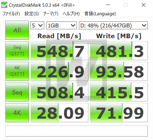 BX200 CT480BX200SSD1ベンチマーク
