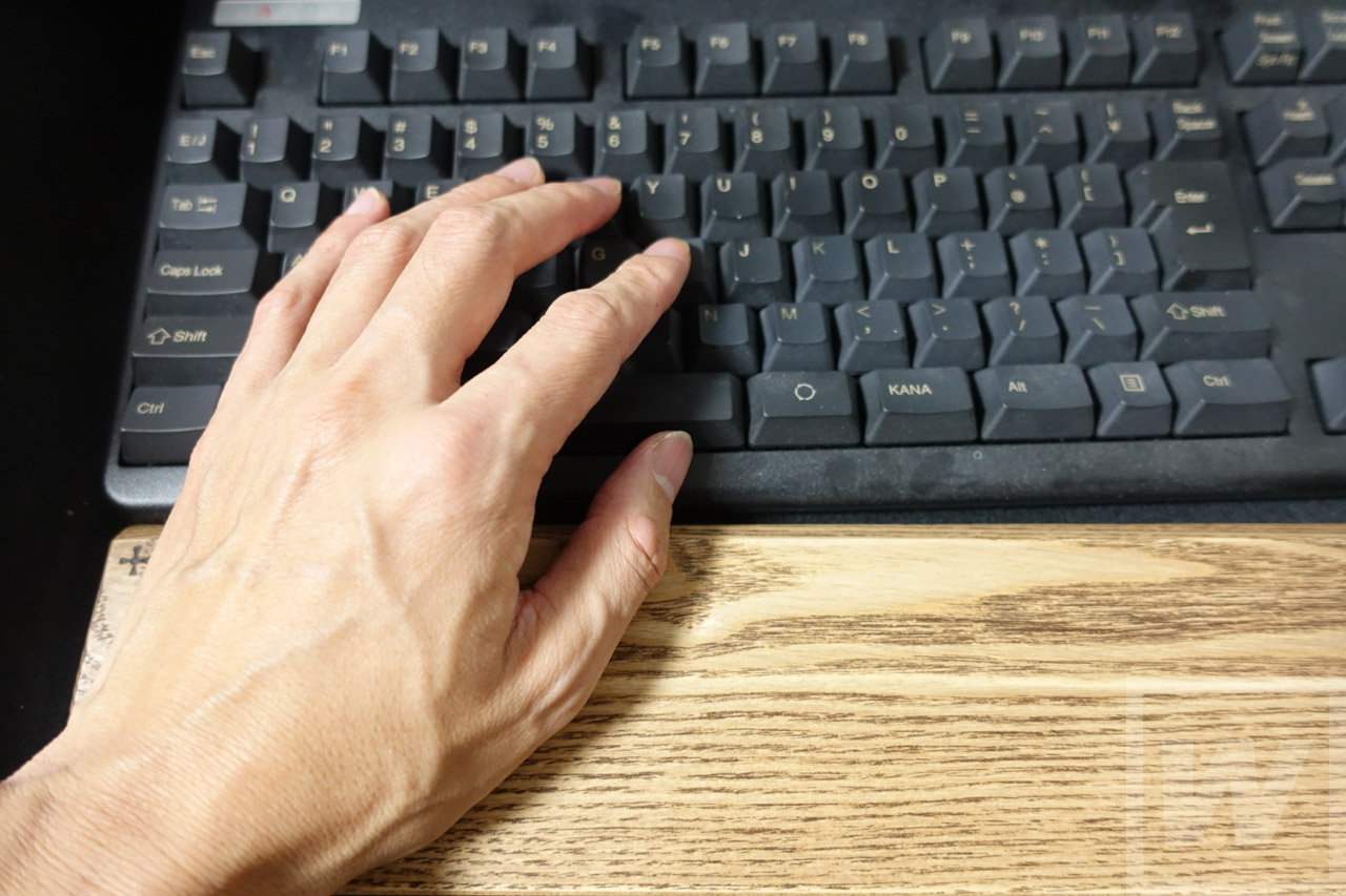 FILCO ウッドパームレスト Review-12