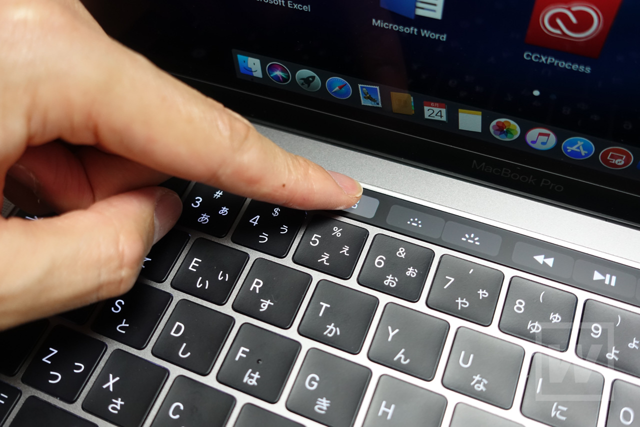 MacBook Pro のタッチバー