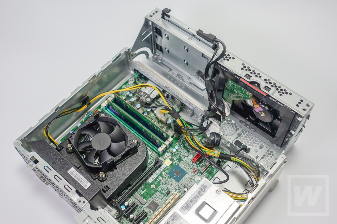 NECのPCを開いたところ