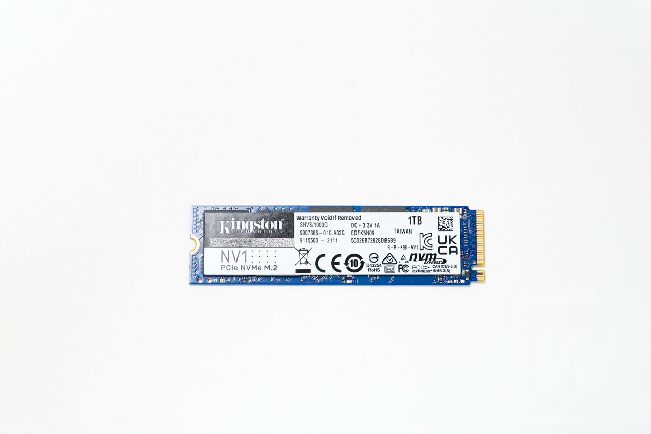 Kingston NV1 NVMe SSD 003 レビュー
