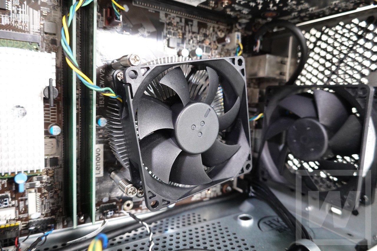 Lenovo Legion C530 純正CPUクーラーと背面クーラー