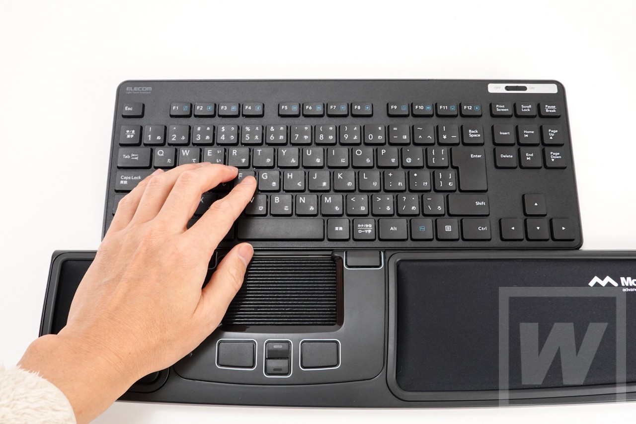 マウストラッパーとキーボード