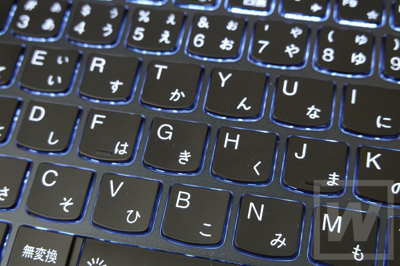 バックライトで文字はしっかり見える