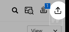 アップロードボタン