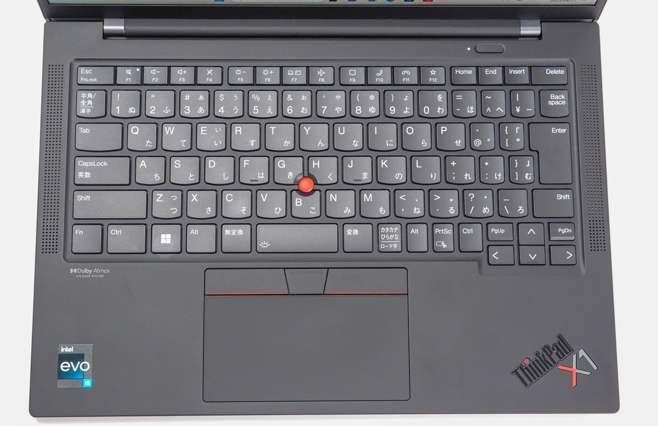 キーボードの配列は標準的