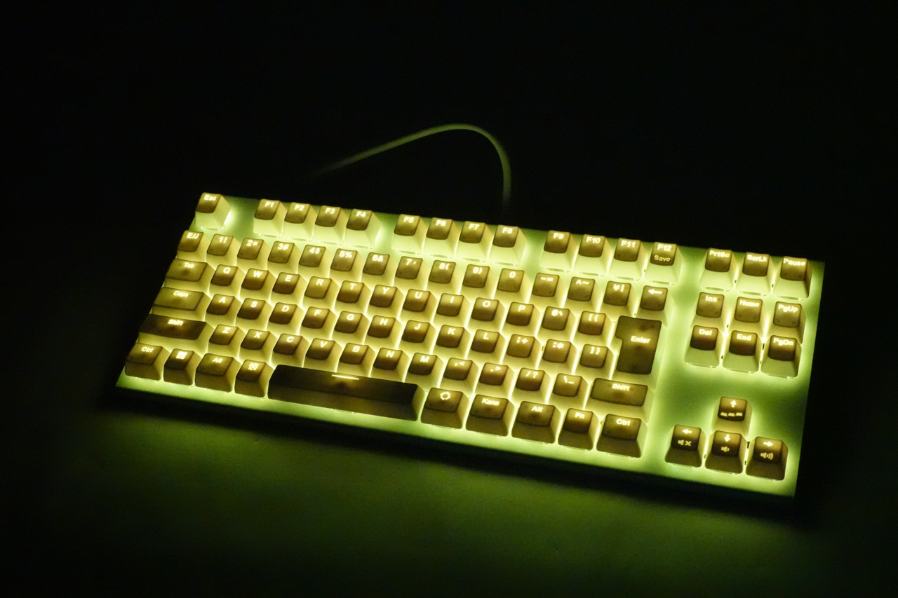 RealForce GX1 White 015 レビュー